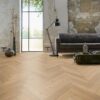 Floorlife Beverly Hills visgraat rustiek blank 4105 parket - Afbeelding 2