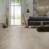 Floorlife Beverly Hills visgraat rustiek dubbel gerookt wit 4104 parket - Afbeelding 2