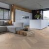 Floorlife Silver Lake hongaarse punt rustiek wit 7501 parket - Afbeelding 3