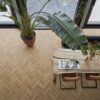 Floorlife YUP herringbone SRC dark oak PVC-Klik - Afbeelding 4