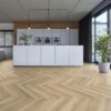 Floorlife YUP herringbone  SRC beige pvc-klik - Afbeelding 2