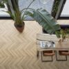 Floorlife YUP herringbone  SRC beige pvc-klik - Afbeelding 4