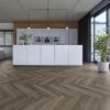Floorlife YUP herringbone SRC dark grey PVC-Klik - Afbeelding 2