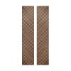Akoestisch wandpaneel Hongaarse punt licht eiken 260 cm x 52,6 cm 2 stuks - Afbeelding 2