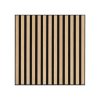 Akoestisch wandpaneel licht eiken 55,3 cm x 55,3 cm per 2 stuks