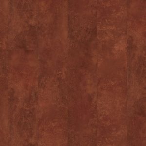 Floorlife Finsbury dark orange PVC vloer bovenaanzicht