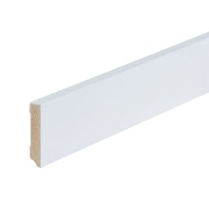 Co-pro gelakte plint amsterdam wit RAL 9016 70×15