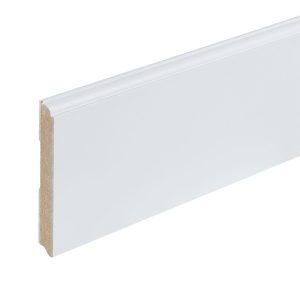 Co-pro gelakte plint praag wit RAL 9010 120×15