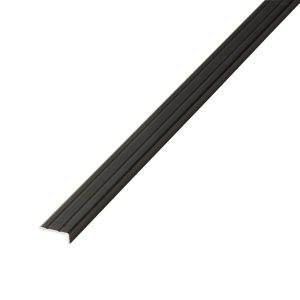 Co-pro hoekprofiel zelfklevend 10mm antraciet/zwart