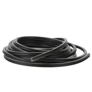 Co-pro antislipprofiel zwart zacht rubber