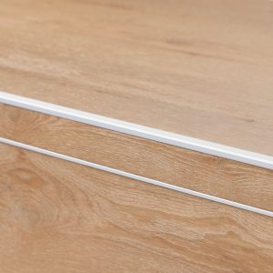 Co-pro trapprofielset pvc zilver 4x130cm