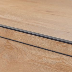 Co-pro trapprofielset pvc zwart 4x130cm