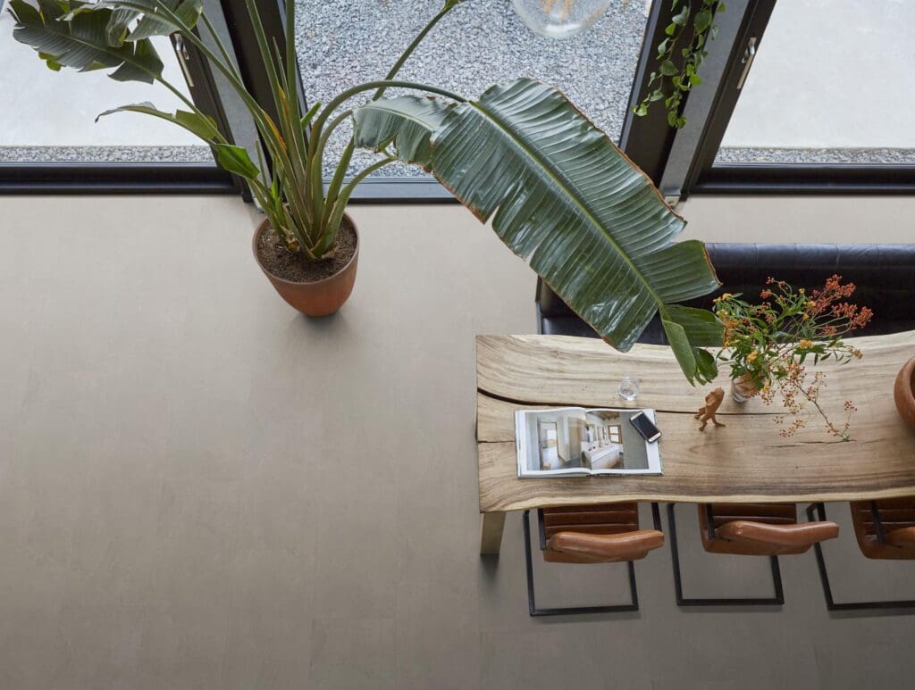 Floorlife Stanmore warm grey PVC-plak - detail