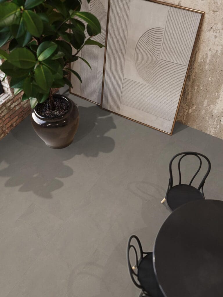 Floorlife Stanmore warm grey PVC-plak - detail