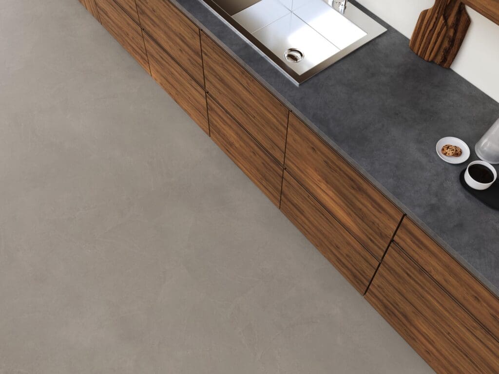 Floorlife stanmore warm grey PVC-klik - detail