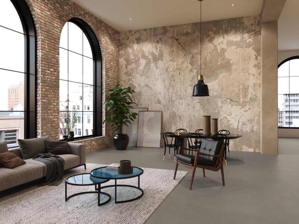 Floorlife stanmore warm grey PVC-klik - detail