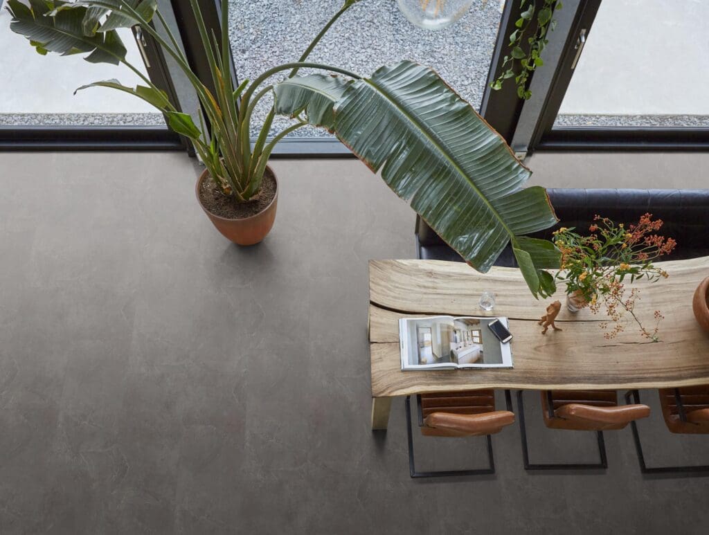 Floorlife Stanmore dark grey PVC-plak - detail