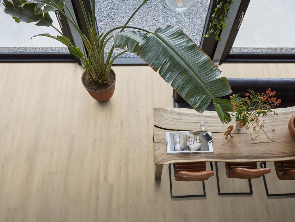 Floorlife Mayfair warm oak EVC-plak - detail