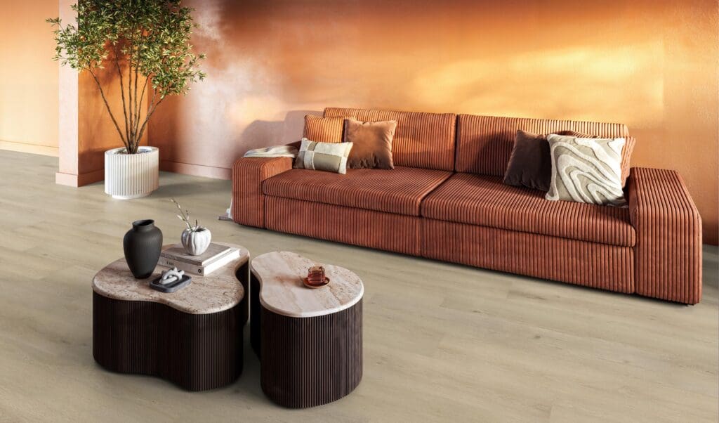 Floorlife Mayfair warm oak EVC-klik - detail