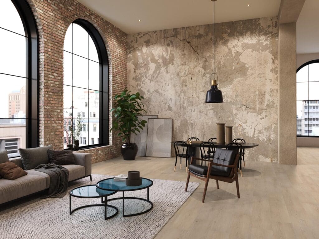Floorlife Mayfair light oak EVC-klik - detail