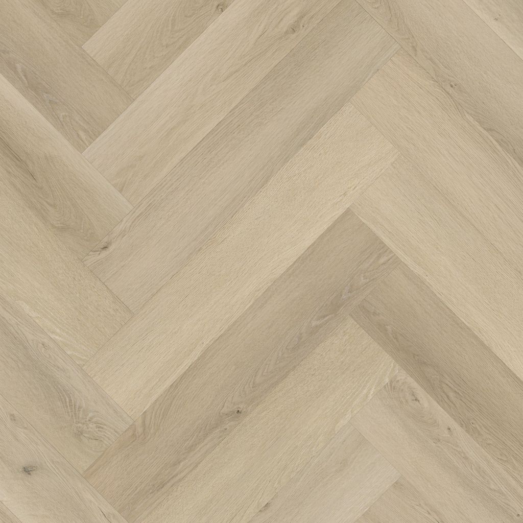 Floorlife YUP Mayfair herringbone warm oak EVC-plak
