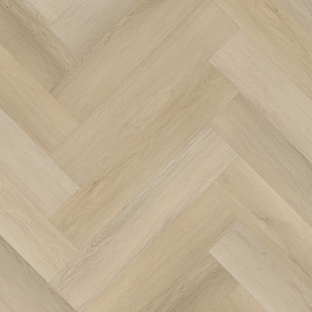Floorlife YUP Mayfair herringbone light oak EVC-plak